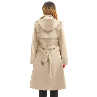 Women's Waterproof Trench Coat Women's Waterproof Trench Coat AMB BOUTIQUE  Khaki Small 