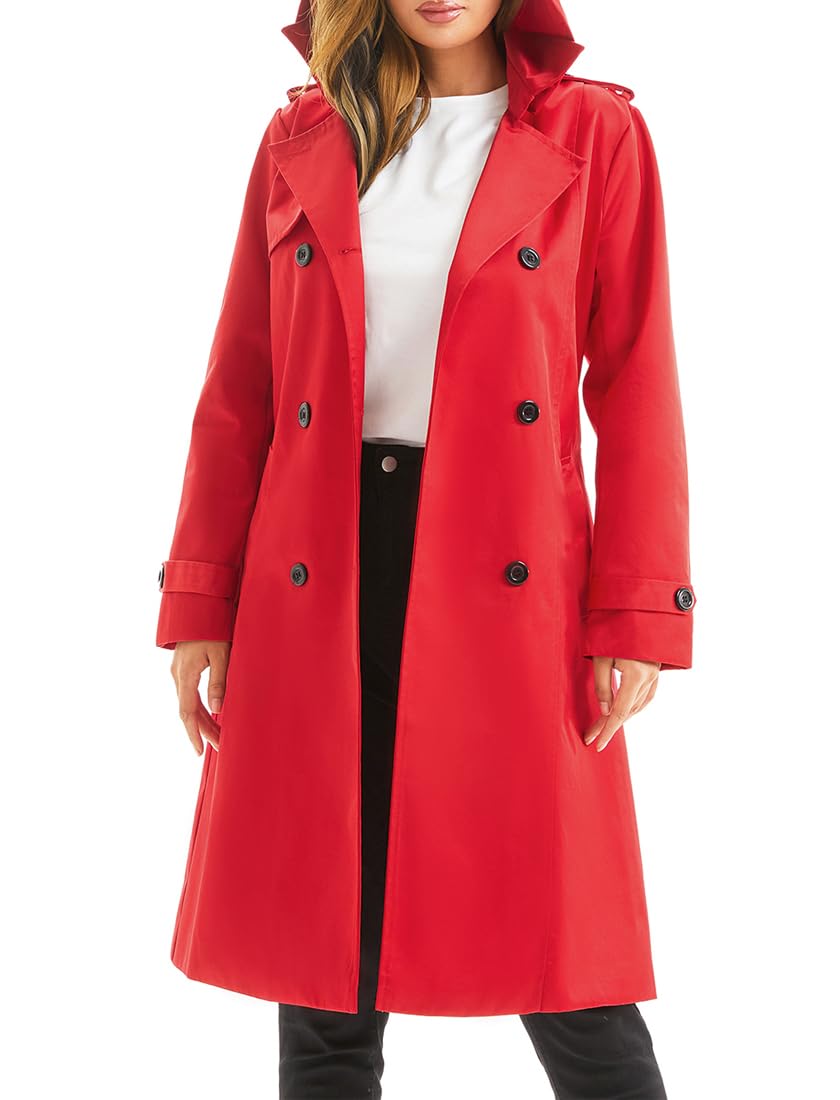 Women's Waterproof Trench Coat Women's Waterproof Trench Coat AMB BOUTIQUE    