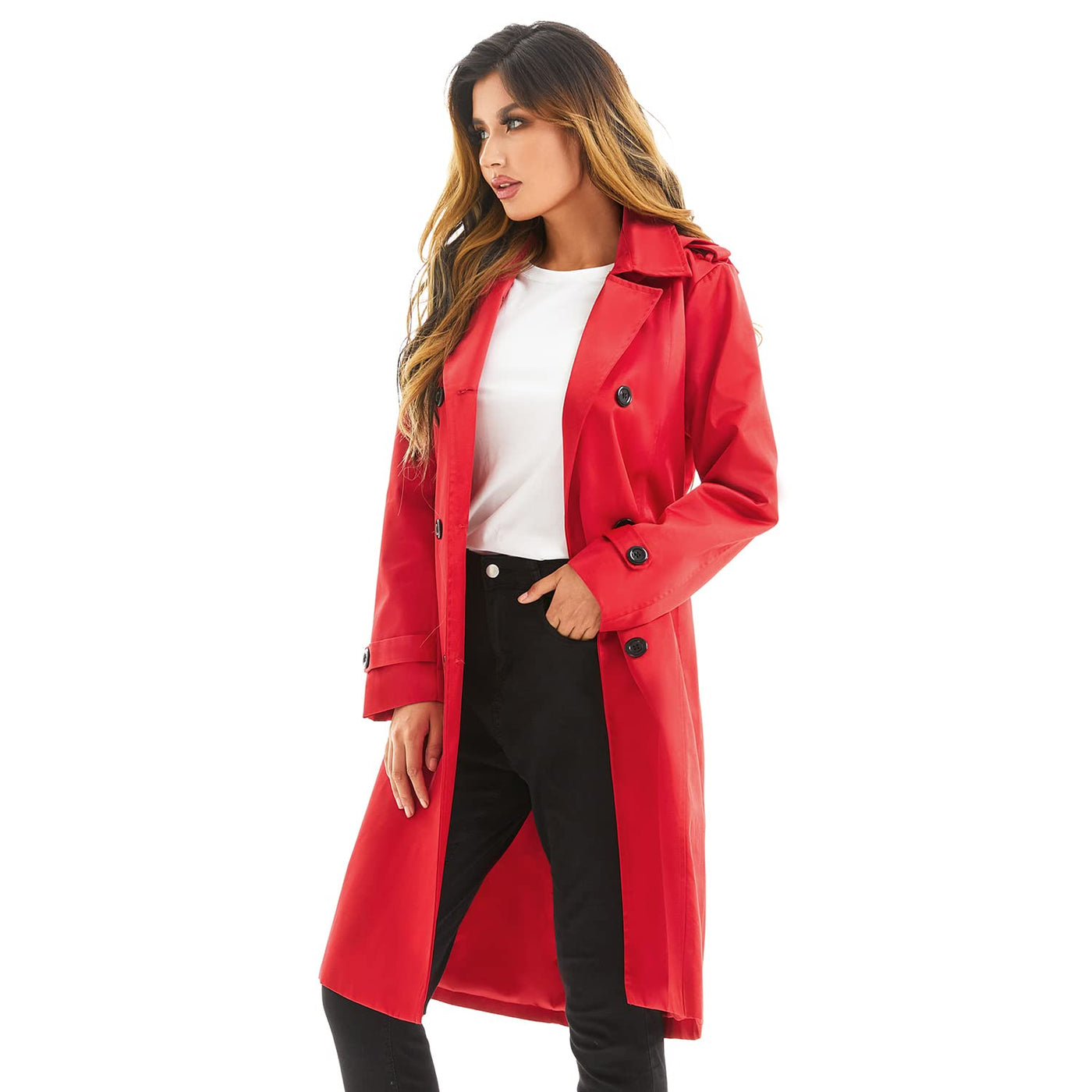 Women's Waterproof Trench Coat Women's Waterproof Trench Coat AMB BOUTIQUE    